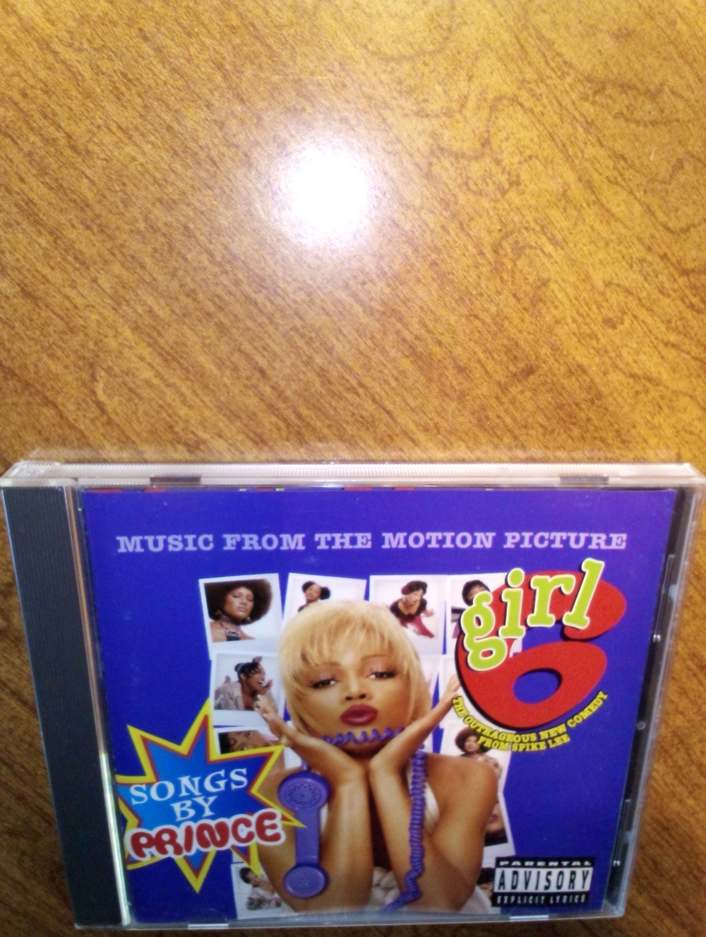 Prince Music From The Motion Picture Girl 6 Soundtrack 1996 Warner Bros CD